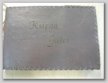 PolGer grawerowanie w skórze księga gości