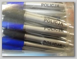 długopisy nadruk policja