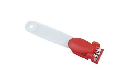 PolGer_Wrocław_identyfikatory_holdery_klips_CT710_czerwony_pasek_plastikowy_sklep_usługi_konferencje