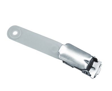 PolGer_Wrocław_identyfikatory_holdery_klipsy_CT710_plastikowy_pasek_niebieski_sklep_usługi_konferencje